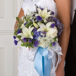 Hues of blue and lavender Flower Power, Florist Davenport FL