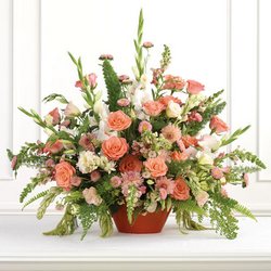 Pastel Arrangement Davenport Florist - Same Day Flower Delivery - Flower Power 