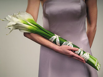 Calla Lily Cradle Davenport Florist - Same Day Flower Delivery - Flower Power 