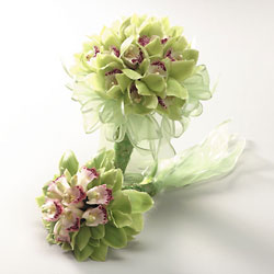 Orchid Hand Tied Bouquet Flower Power, Florist Davenport FL