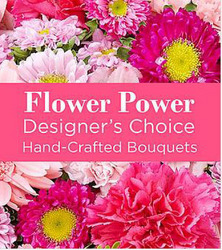 Designers Choice - Pink Davenport Florist - Same Day Flower Delivery - Flower Power 