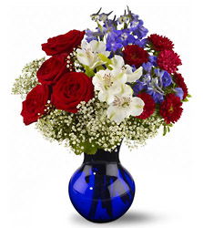Red White and True Davenport Florist - Same Day Flower Delivery - Flower Power 
